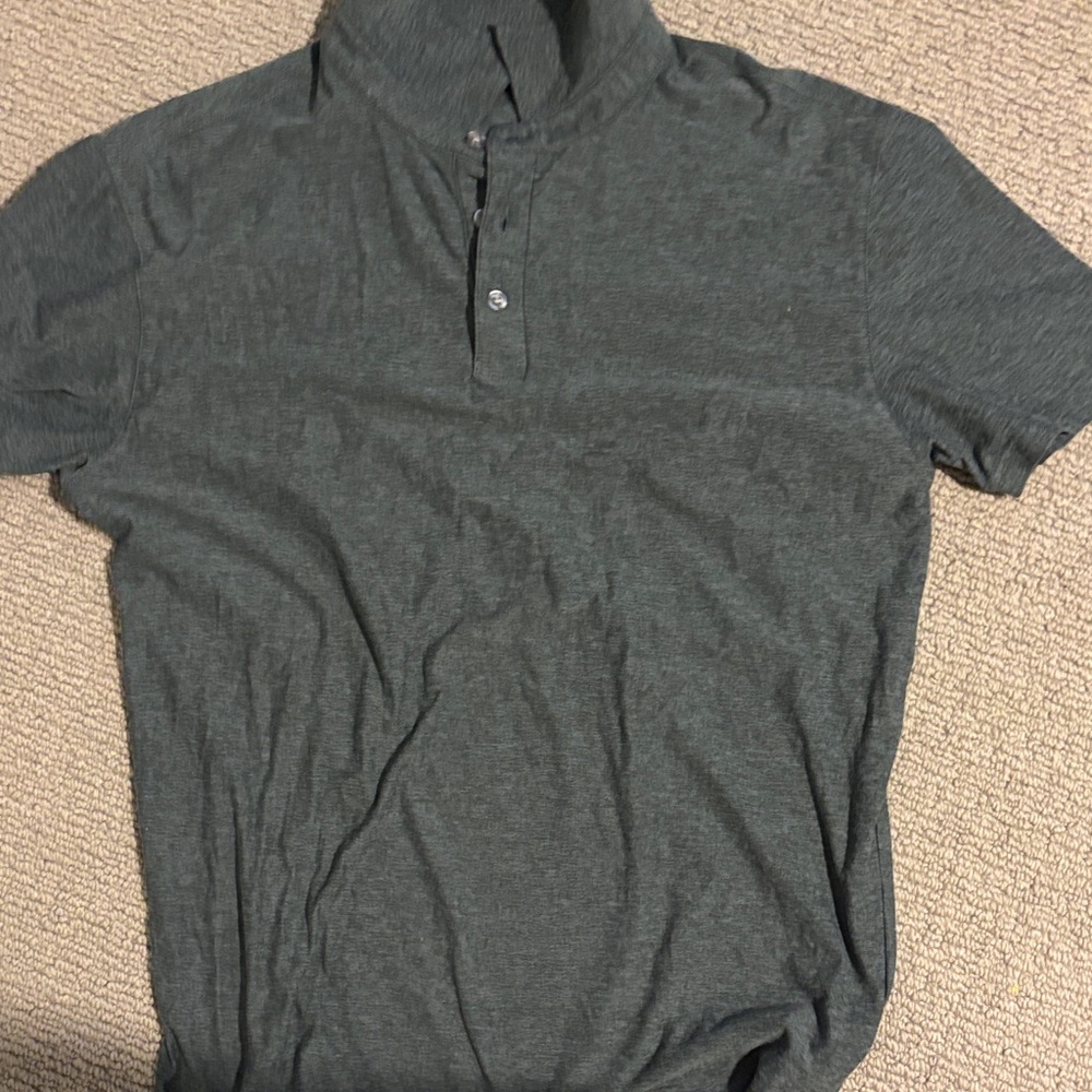 Vuori Charcoal Polo Shirt